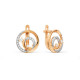 Red Gold Earrings 147029648 with pheanite