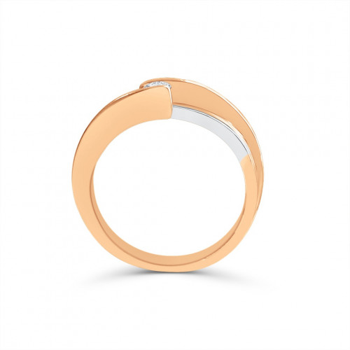 Gold ring 585 with diamond