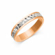 Золотое обручальное кольцо 4 мм 585