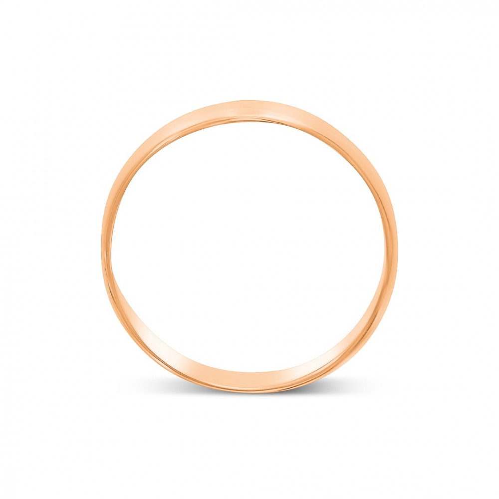 Gold wedding ring 4 mm 585