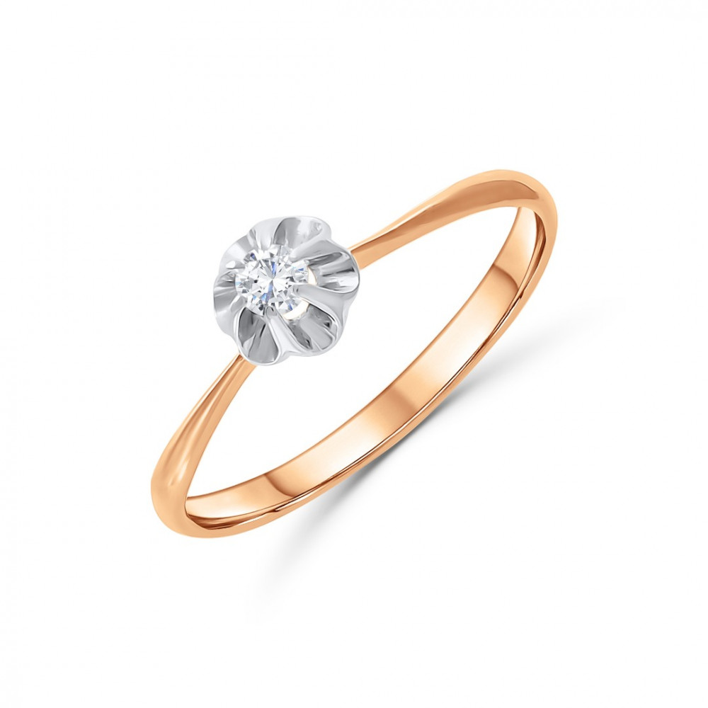 Gold engagement ring 585