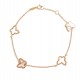 Gold bracelet  with pearl 585