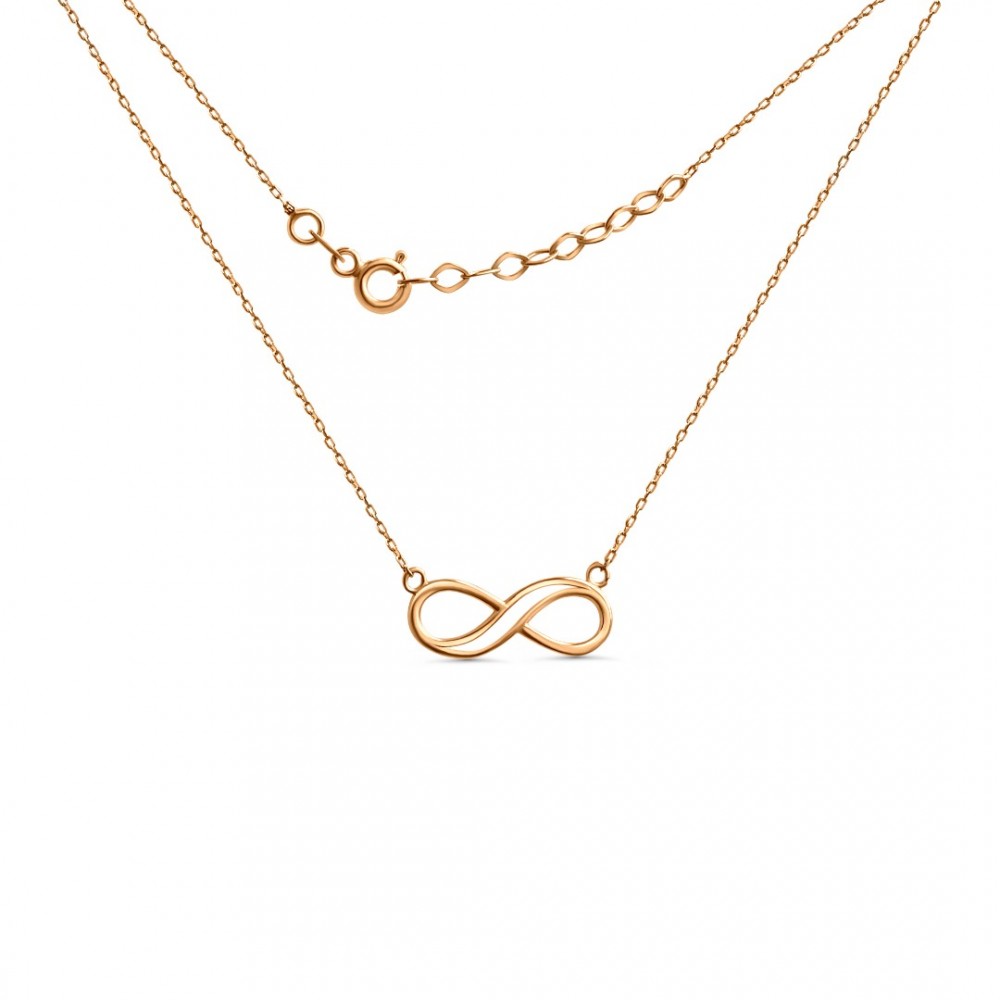 Gold necklace  INFINITY 585