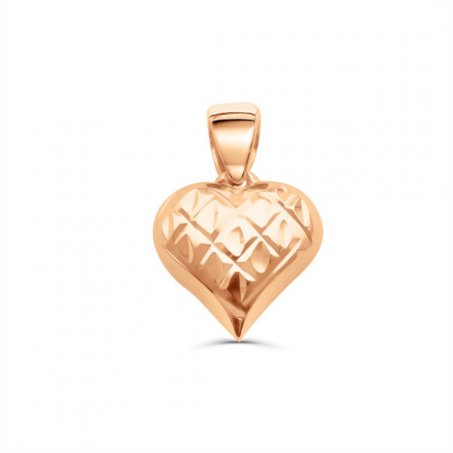 Gold pendant HEART 585