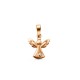 14K Red gold pendant ANGEL ZKU0035 with pheanite