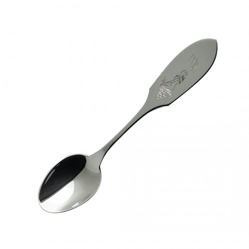 Silver coffee spoon with zodiac sign Virgo